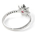 Lotus Flower Pink Moissanite ring - Lotus no. 806